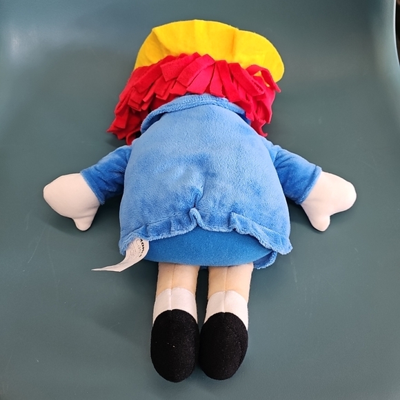 2022 Madeline 12" Plush Kohl's Care  Blue Dress Yellow Hat - Picture 4 of 6